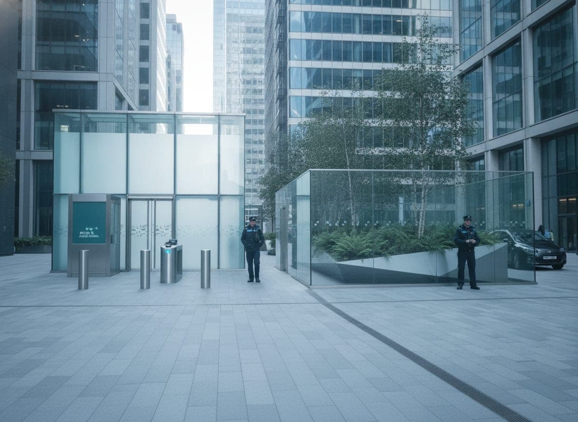 Local area image in Canary Wharf